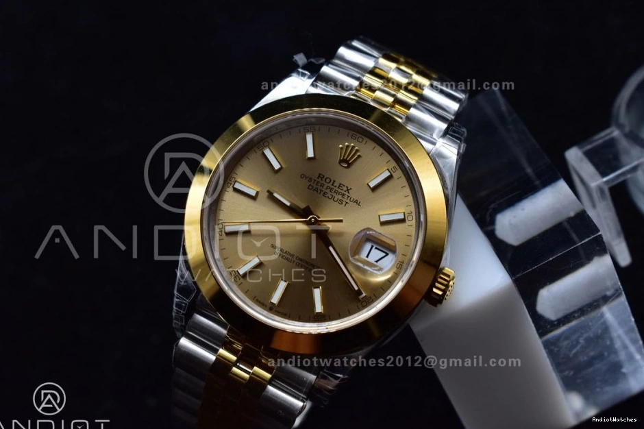 Dial SS VS DateJust Flexible VSF 126331 Steel 904L 1:1 Edition YG Bracelet Gold 396 Yellow On Jubilee 41 Best 0128